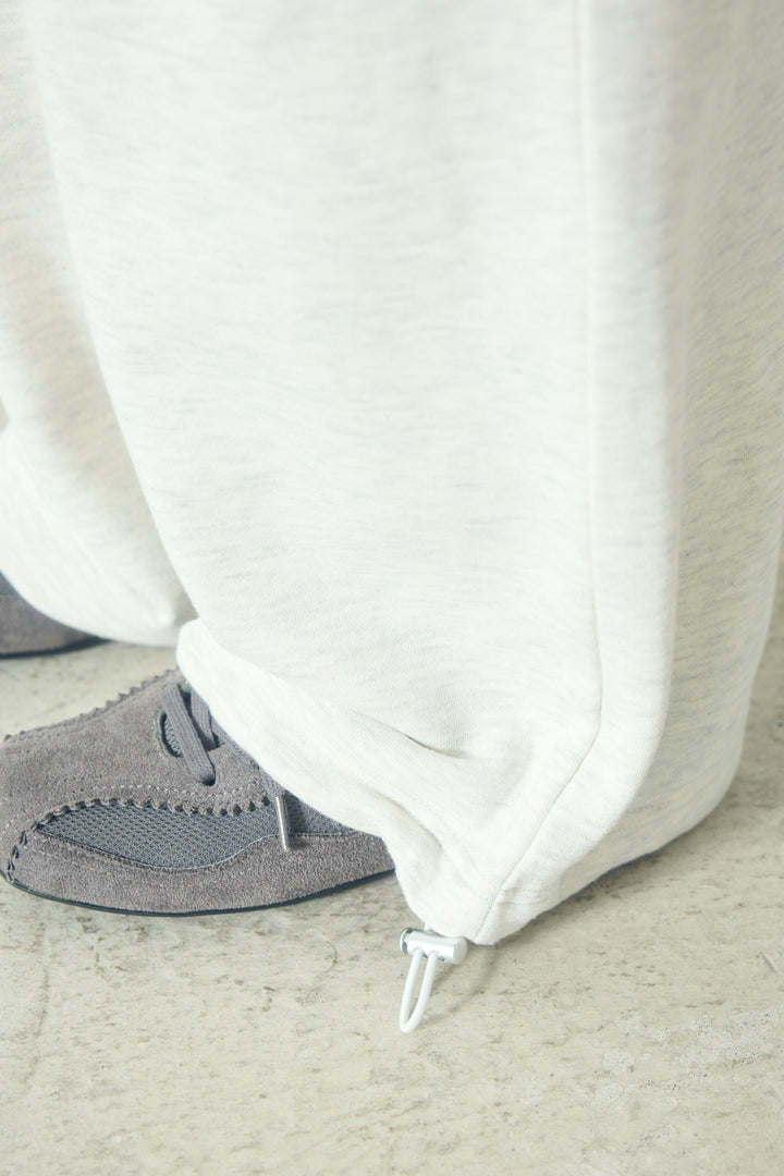 【即納】裏毛スウェット2タックパンツ