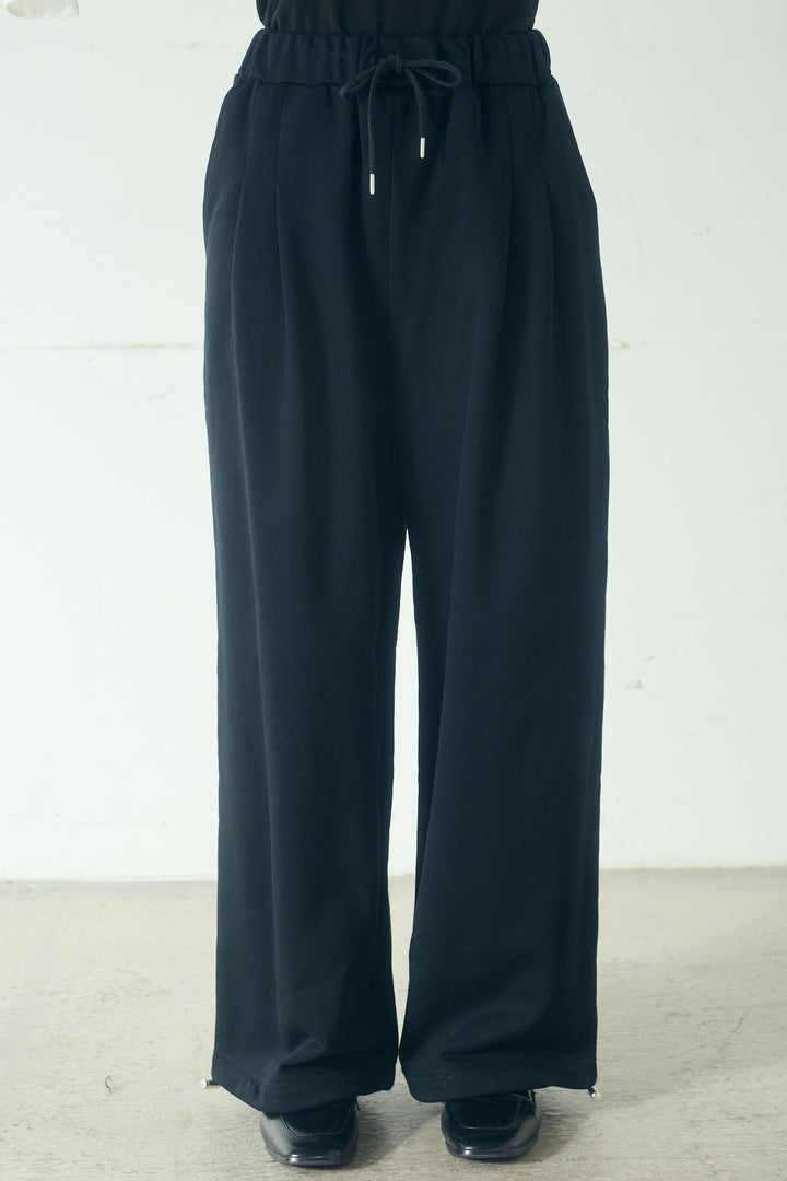 【即納】裏毛スウェット2タックパンツ