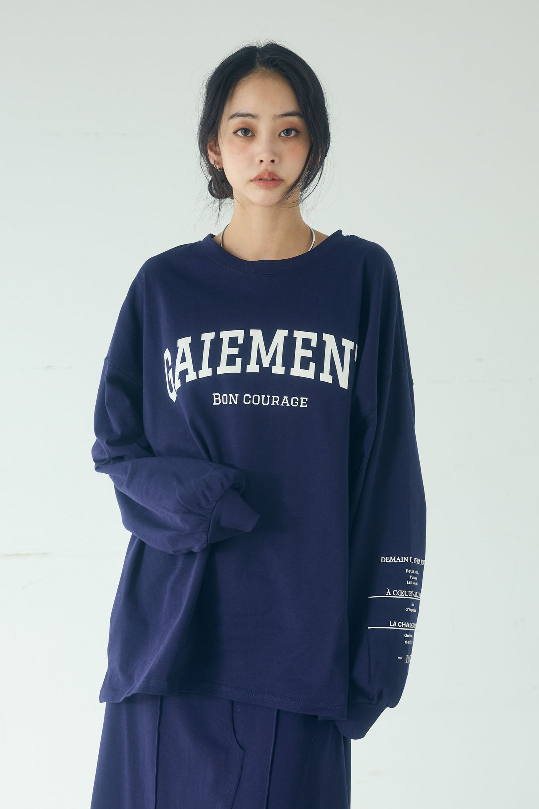 フロントロゴビッグプルオーバー