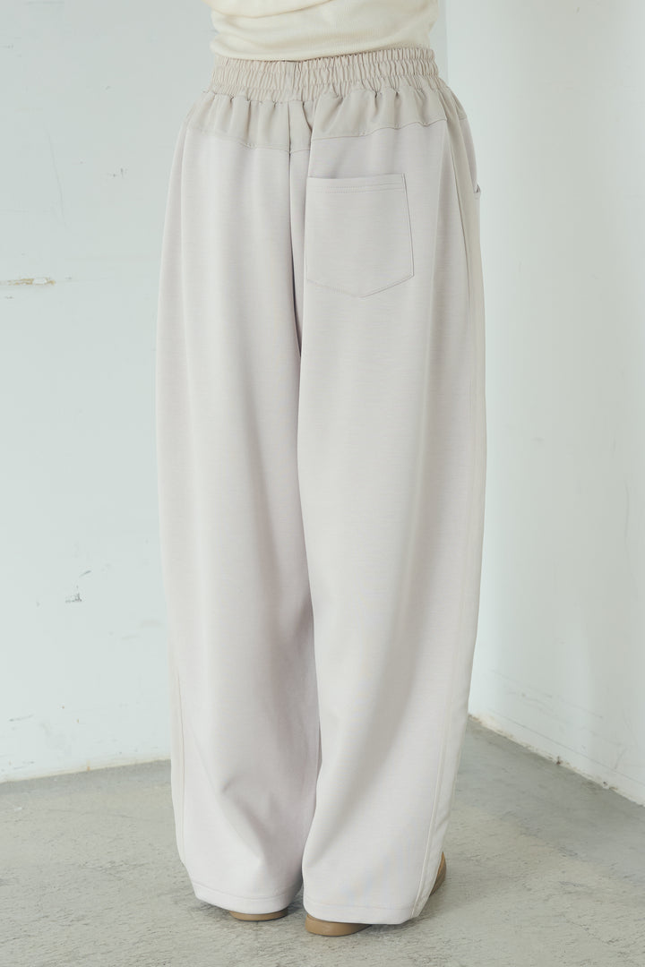 異素材切り替えスウェットパンツ