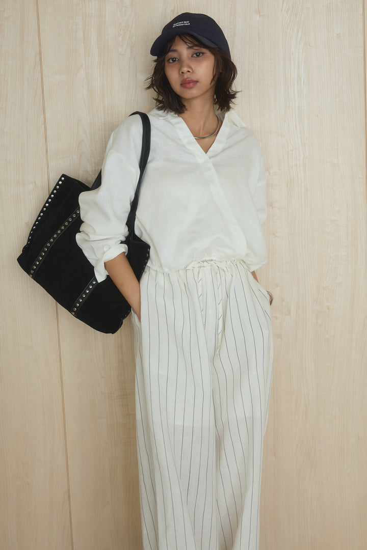 スウェードライクハトメトート/ブラック