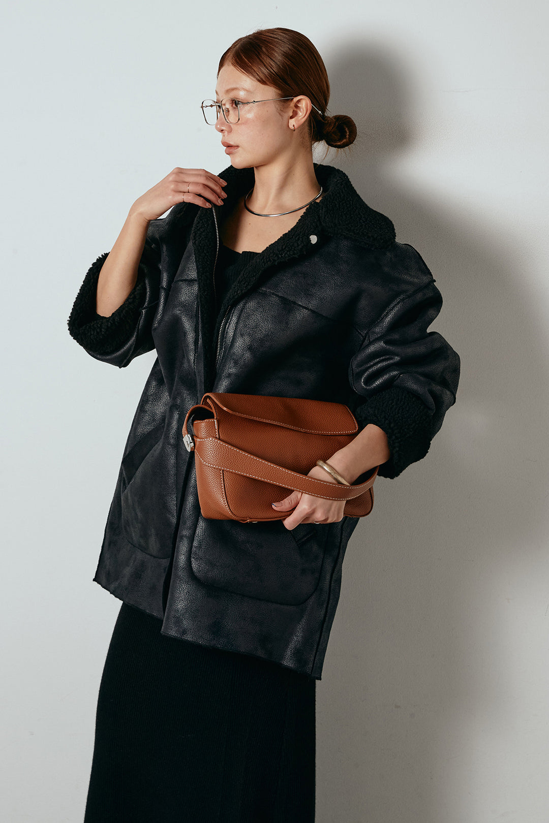 リバーシブルエコムートンコート