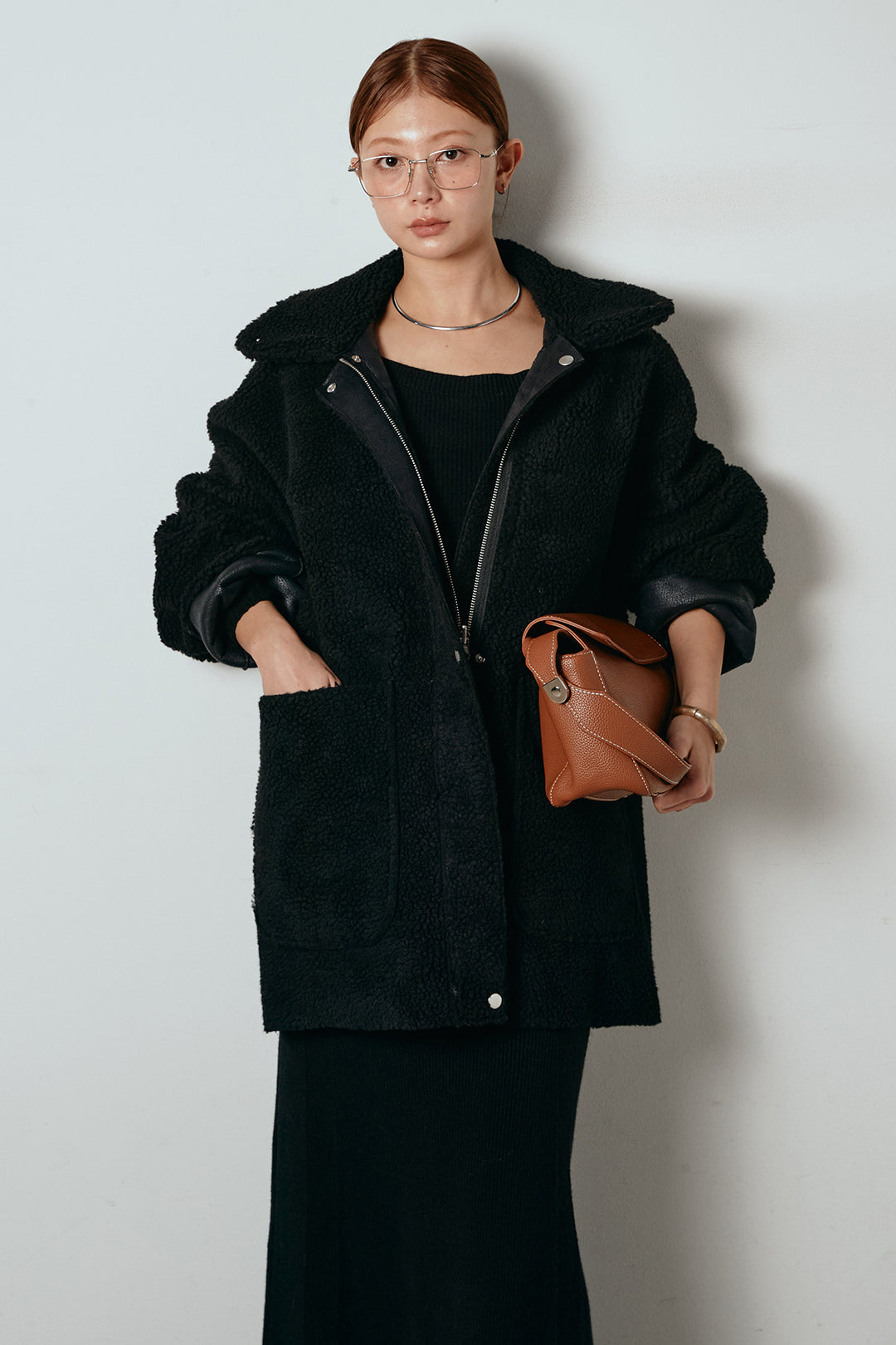 リバーシブルエコムートンコート