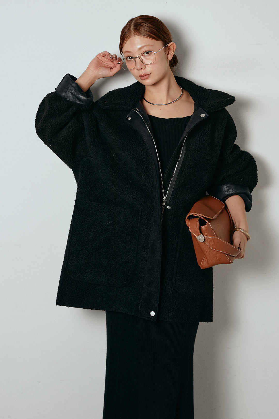 リバーシブルエコムートンコート