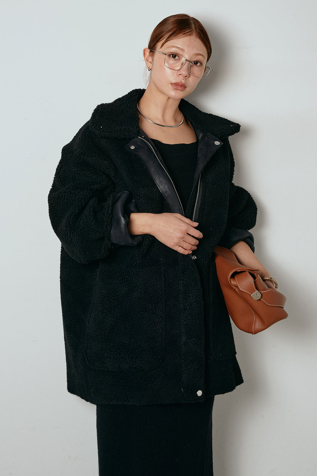 リバーシブルエコムートンコート