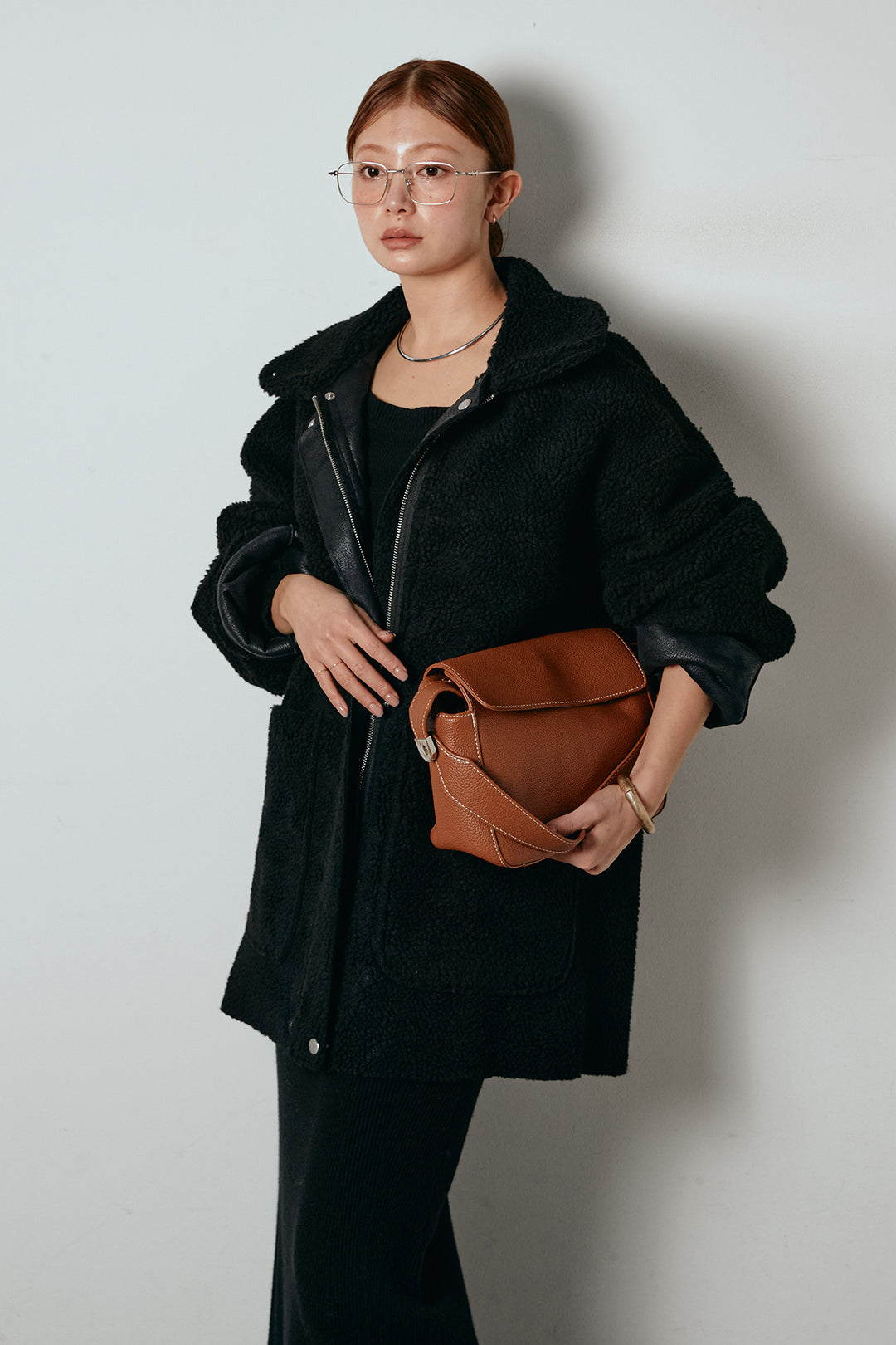 リバーシブルエコムートンコート