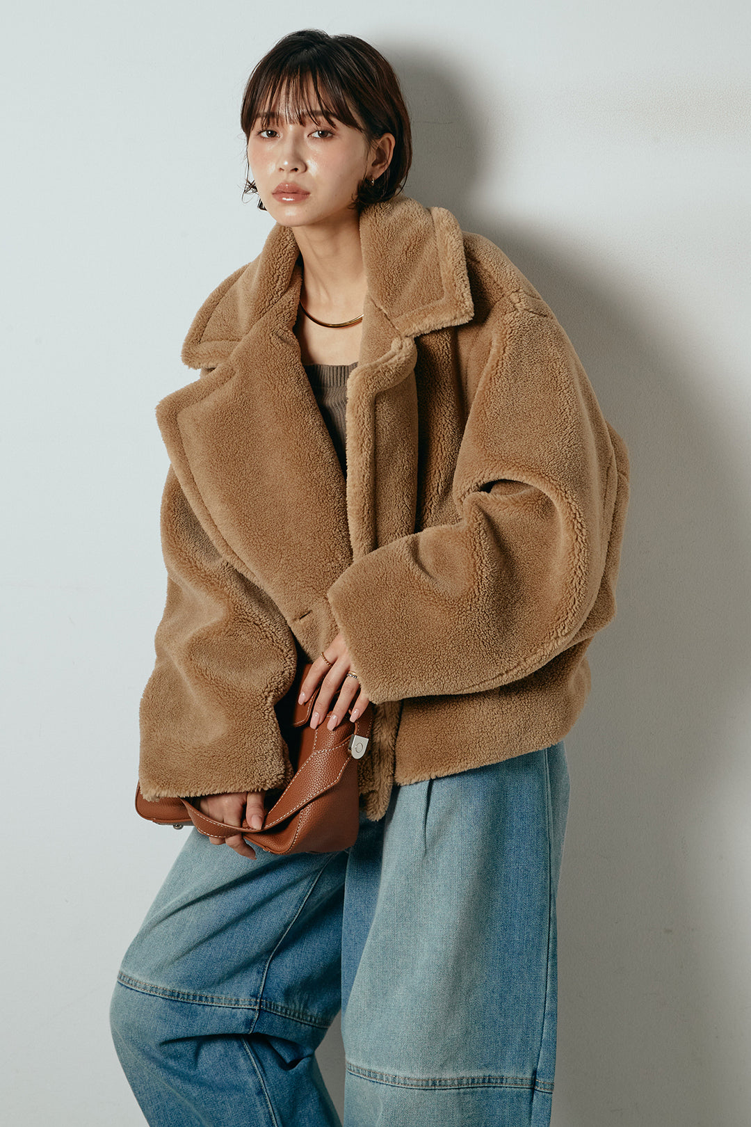 【1月上旬発送】テディボアショートジャケット