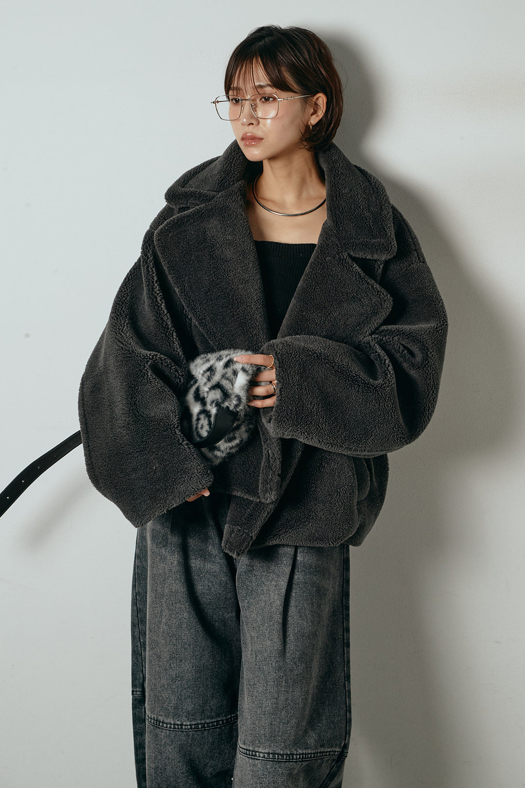 【1月上旬発送】テディボアショートジャケット