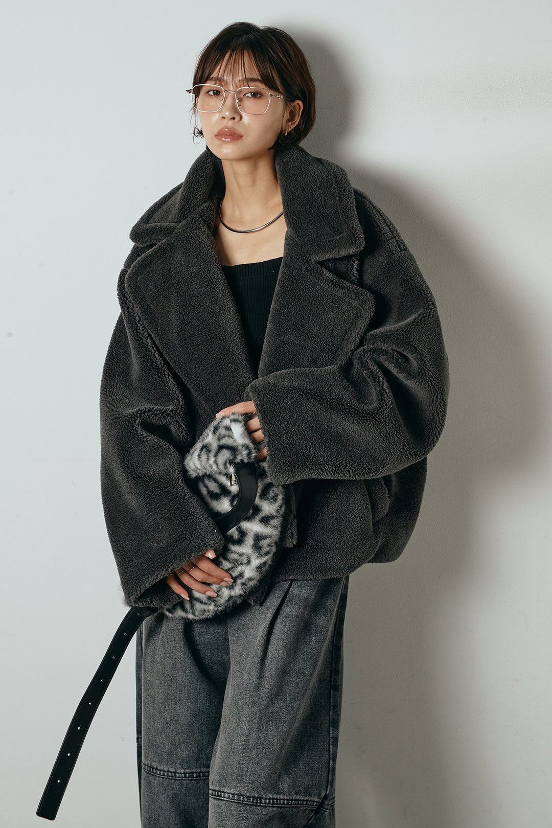 【1月上旬発送】テディボアショートジャケット