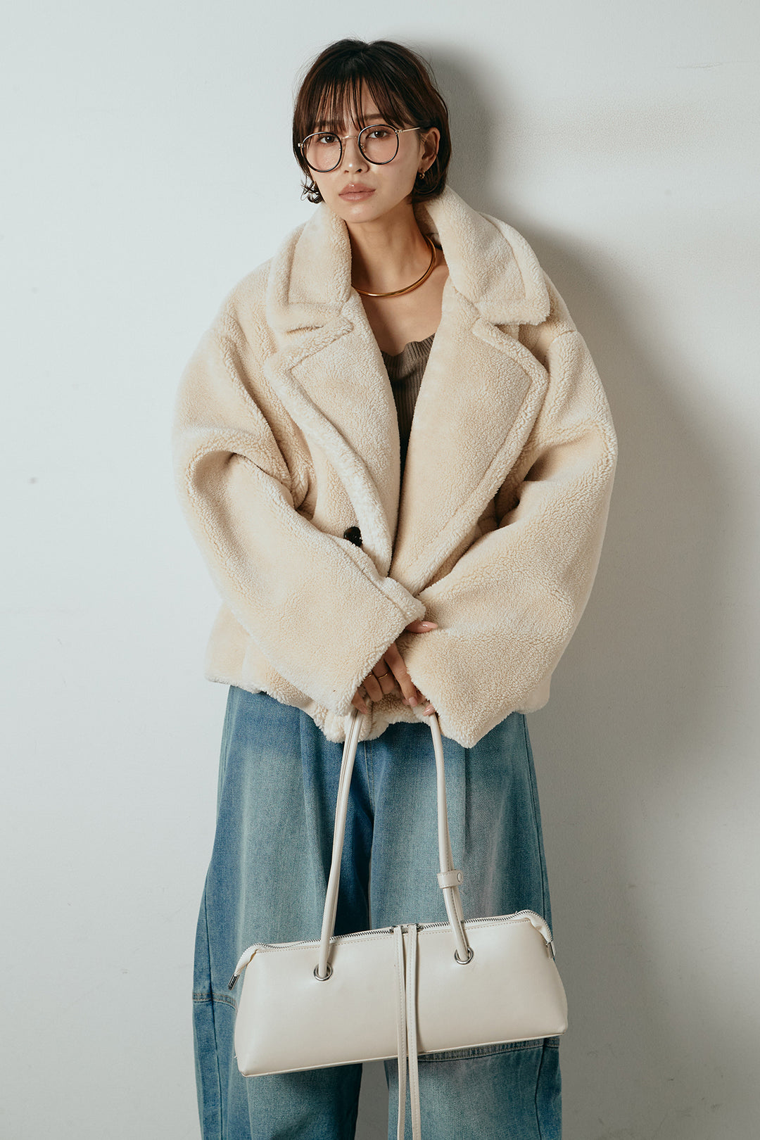 【1月上旬発送】テディボアショートジャケット