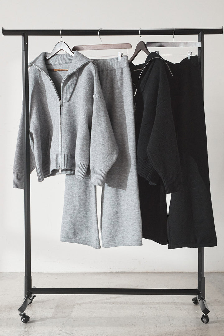 【着回しセット】[SET]ビッグカラーダブルジップニットSETUP+ビッグカラーダブルジップニットSETUP(2set)