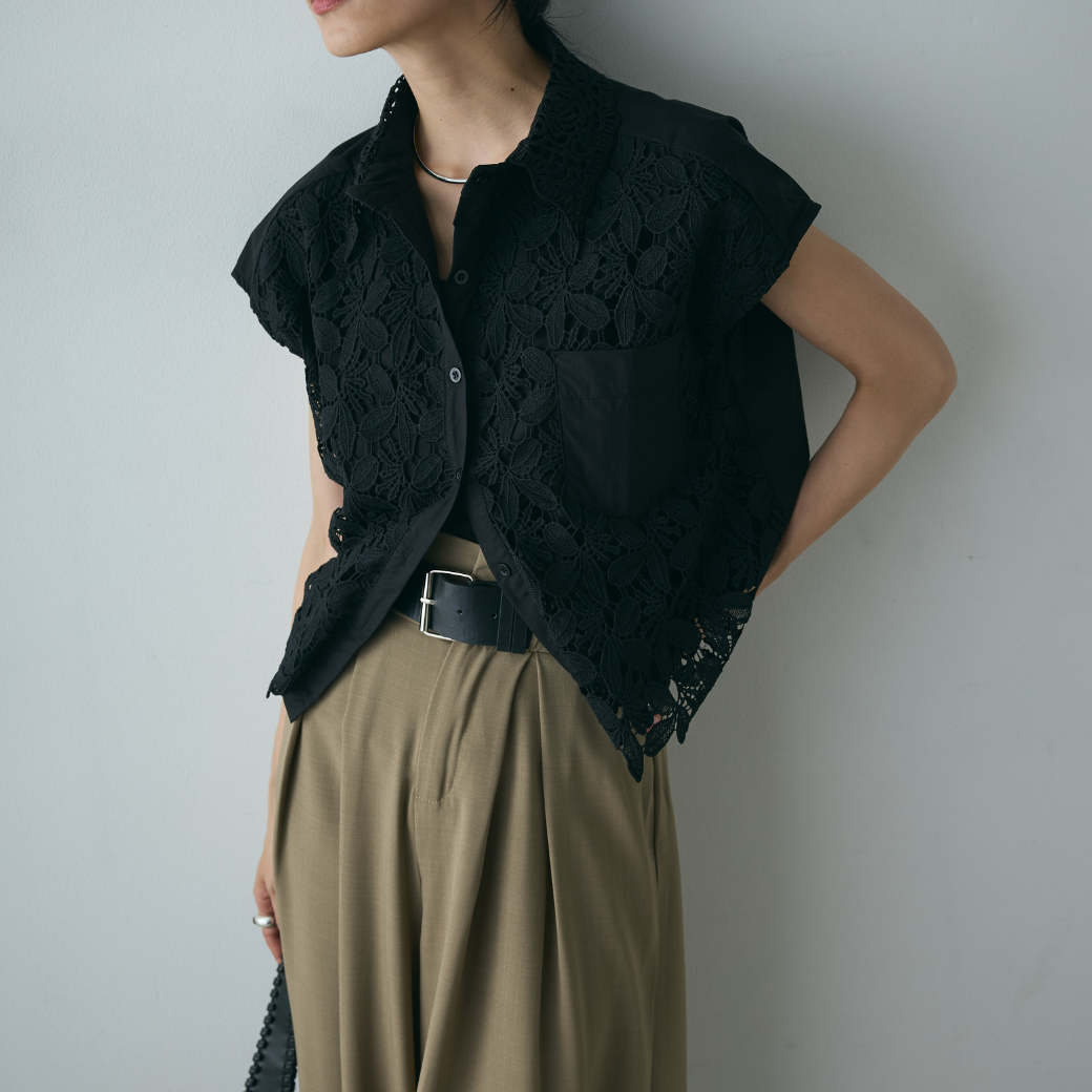 ☆バルーン袖ジャケット&リネンライクパンツ【ESICA】 ESICA ☆バルーン袖ジャケット&リネンライクパンツ【ESICA】 ESICA