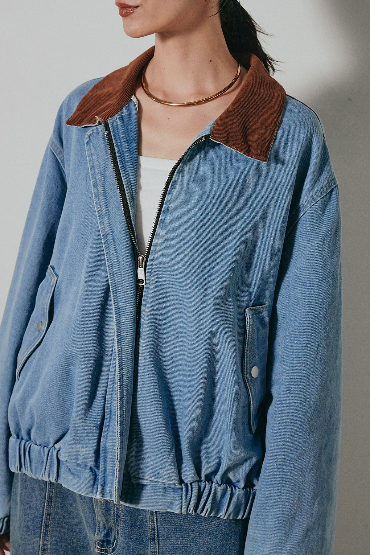 D221960 6(ロク) × SUNNY SPORTS コーデュロイ ブルゾン D221960 6(ロク) × SUNNY SPORTS コーデュロイ ブルゾン