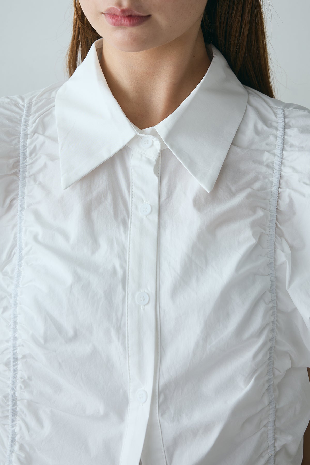 美品　セシリーバンセン　パフスリーブ　ギャザー　シャツ　スモック　チュニック 美品 セシリーバンセン パフスリーブ ギャザー シャツ スモック