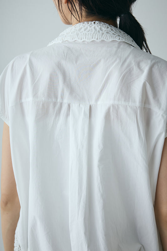 【YESEYESEE】★Y.E.S タイトル ノースリーブ★ LEGIT ノースリーブシャツ【FADE N/S TEE】WHITE 2501-1013