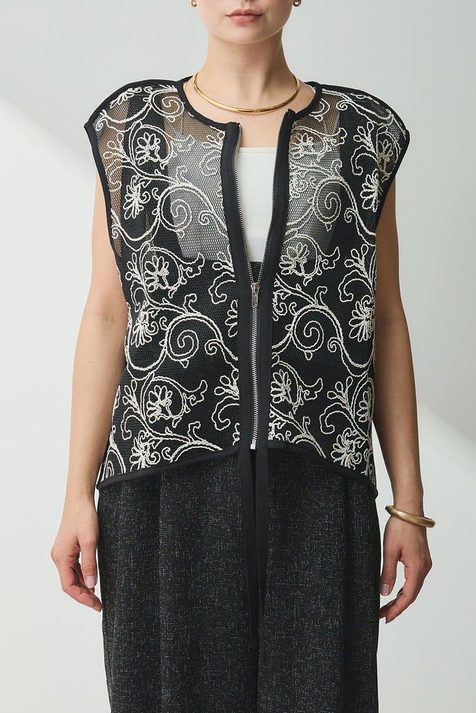 エンブロイダリーシアージップジャケット 【公式通販】