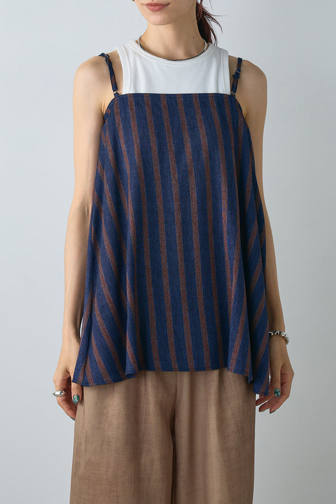 マルチストライプキャミソールビスチェ – ESICA