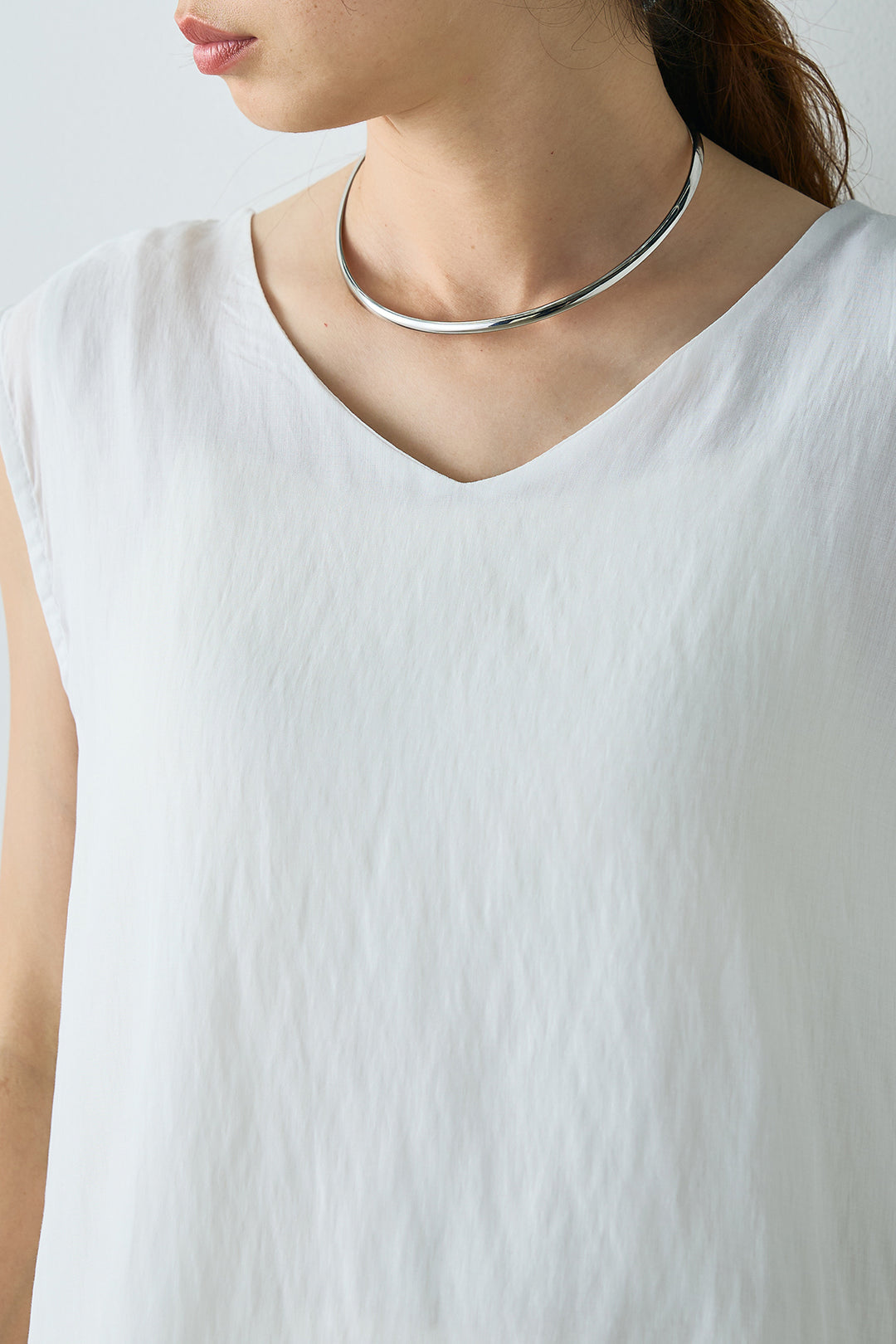 [SET]バックツイストデザイントップス+デザインタックワイドパンツ(2set)