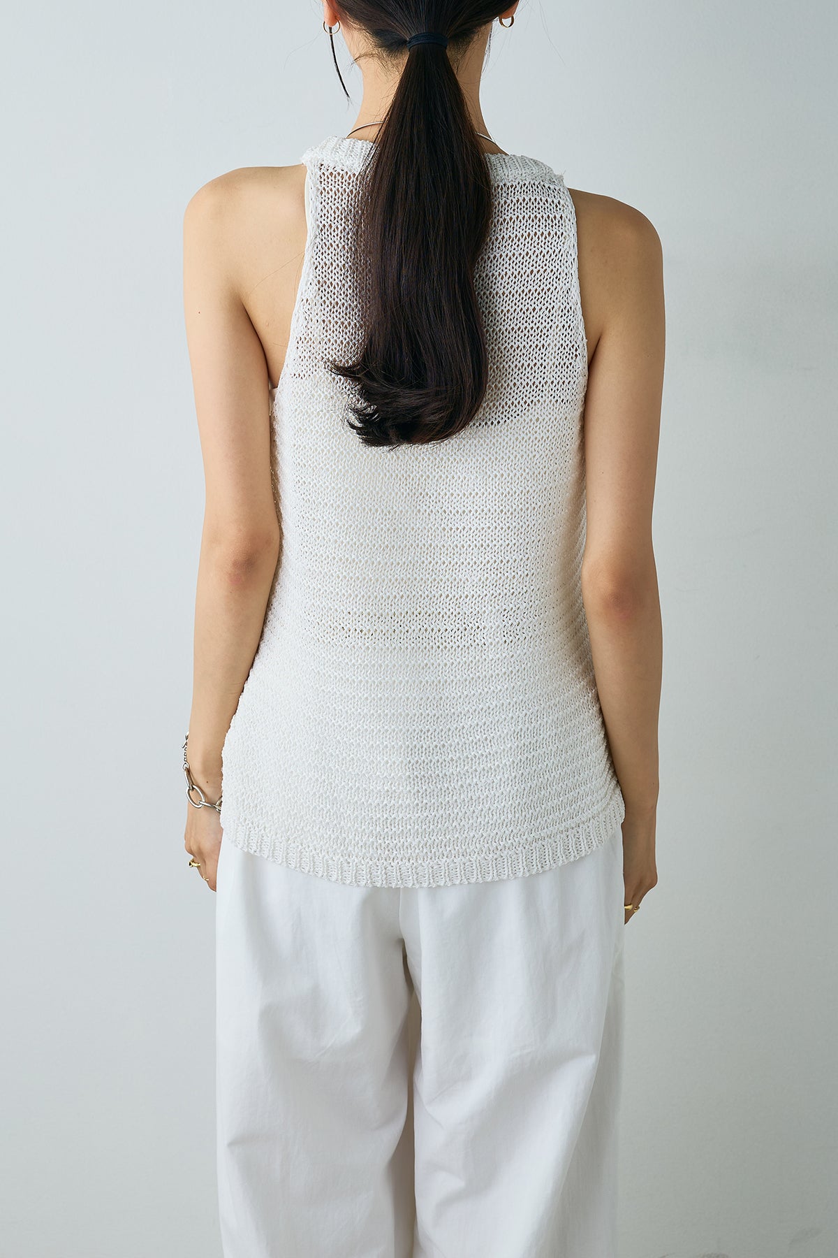 【Needles】　別注　ノースリーブトップス ニードルズ/Needles Sleeveless Tee - C/PE Bright ersey（全2色