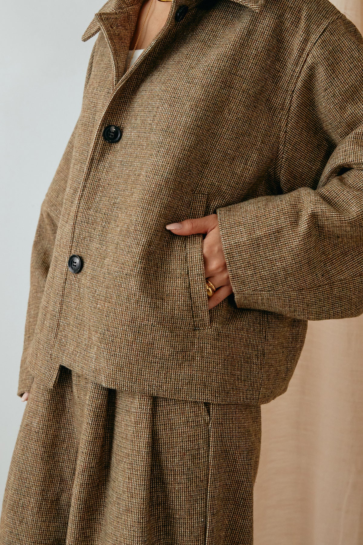 チェックツイードジャケット – ESICA