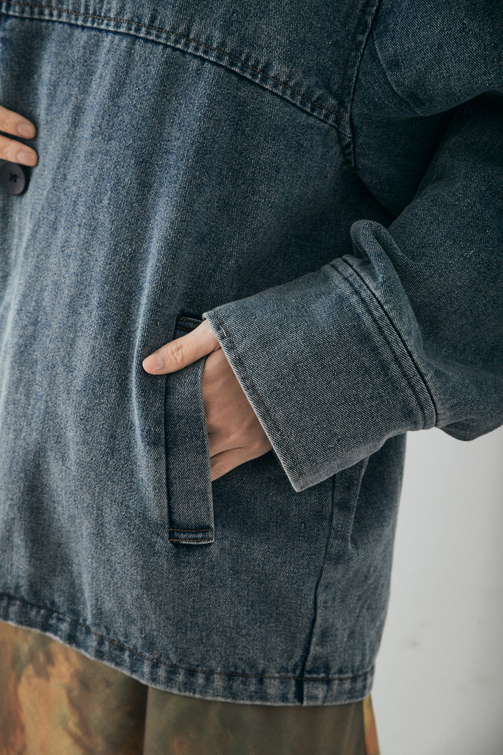 オーバーデニムジャケット