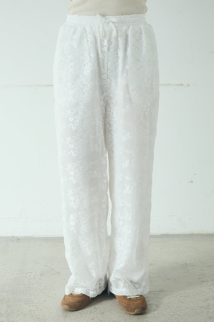 レースシアーパンツ