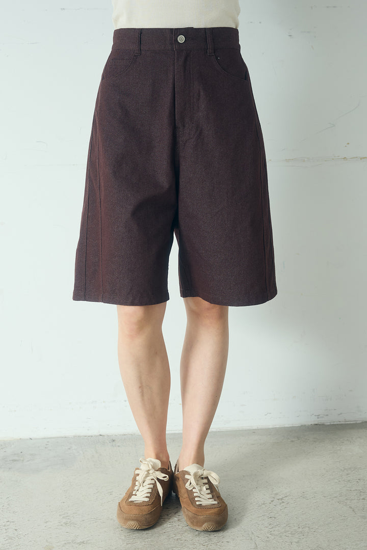 デニムハーフパンツ