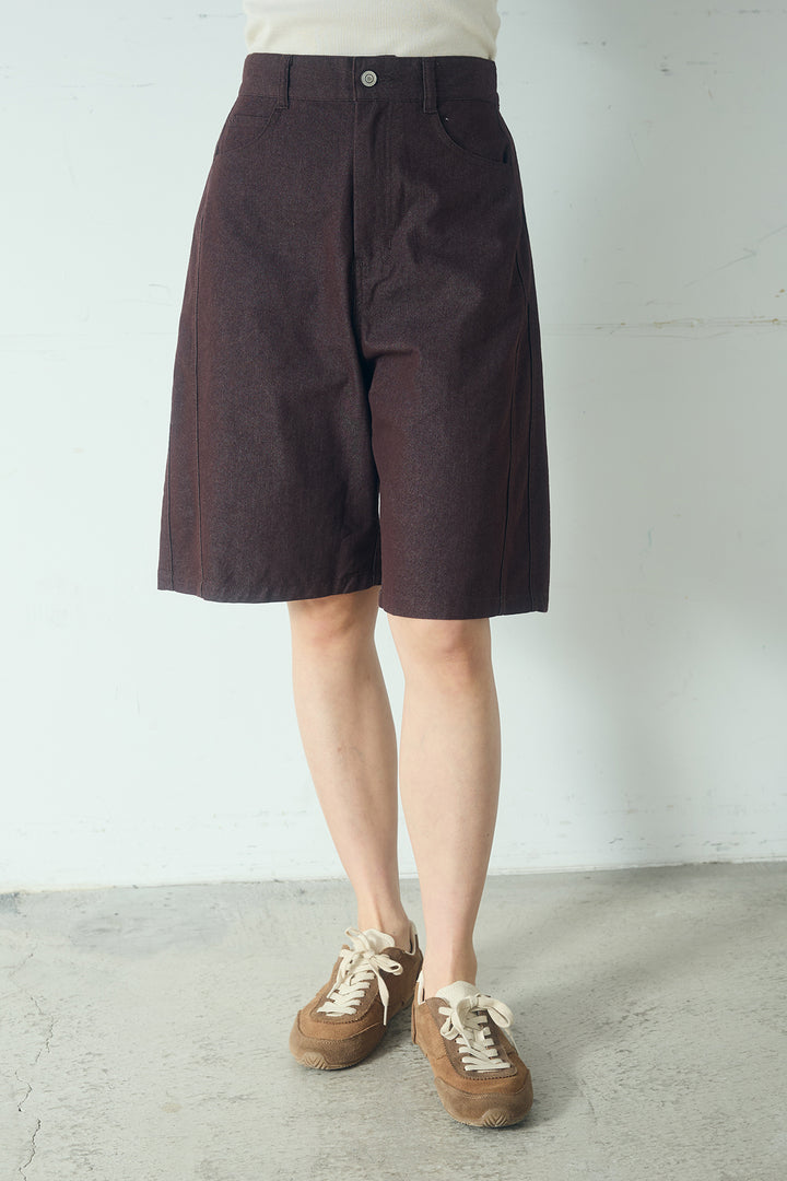 デニムハーフパンツ