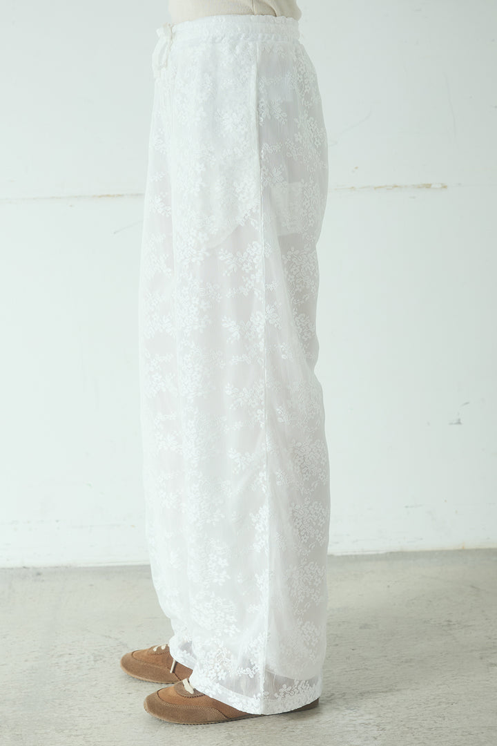 レースシアーパンツ