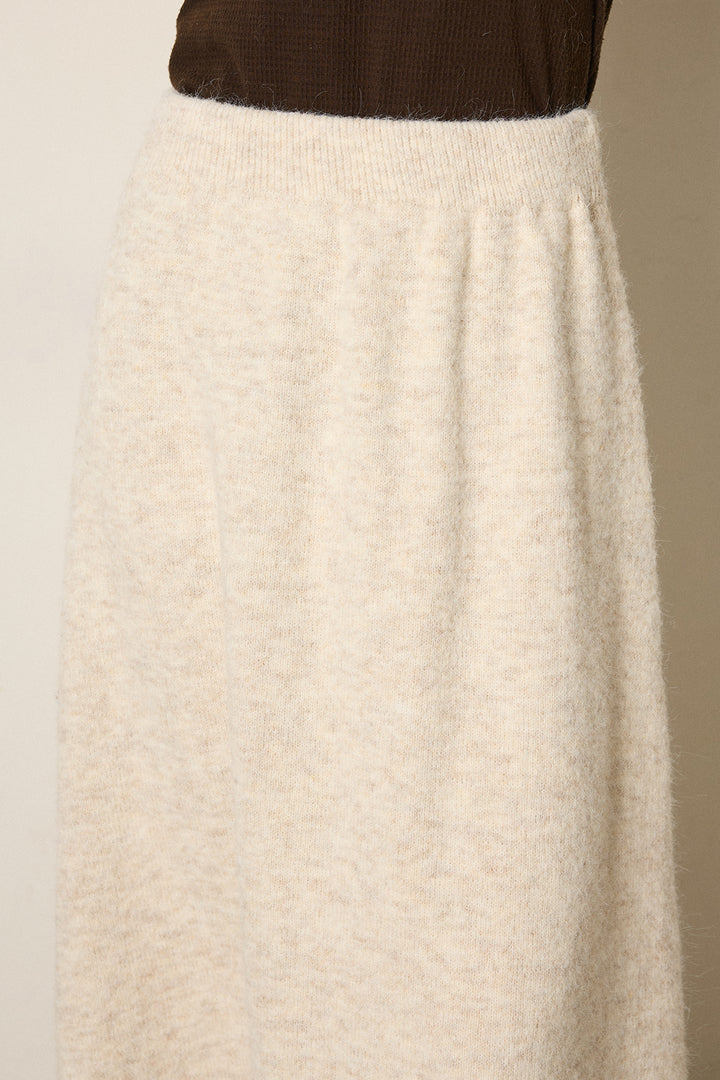 [SET]ハイネックメタルプレートニットスカートSETUP