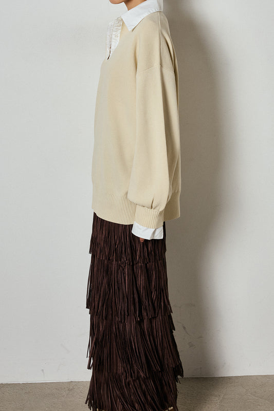 アニエスベートップス2着とスカートの3点セット　新品タグ付き トップス+スカート 2点セット レディース 秋冬 セットアップ