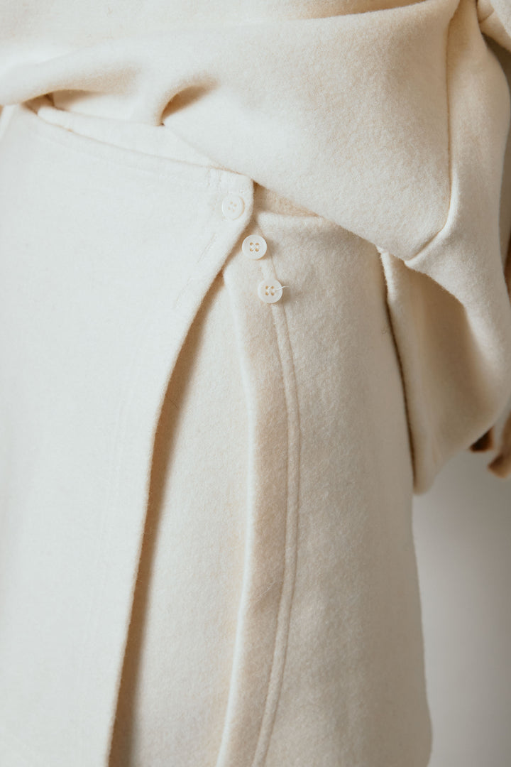 [SET]チェックマフラー付きニットSETUP