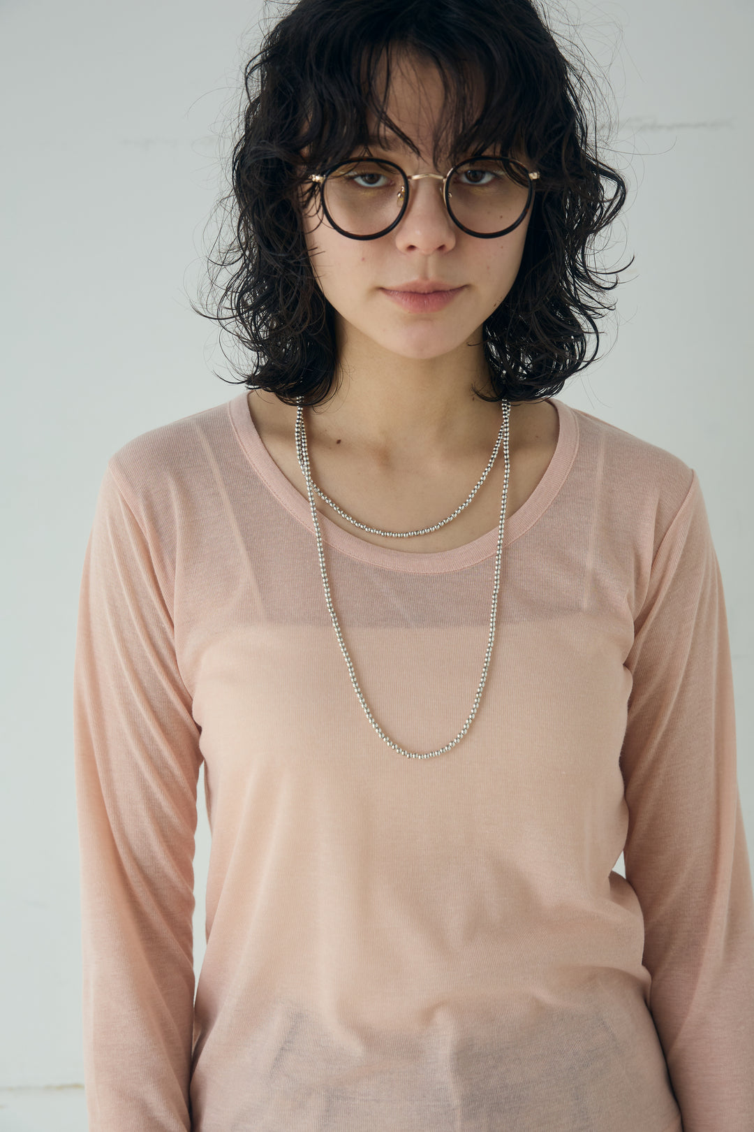 シアーフライスUネックプルオーバー