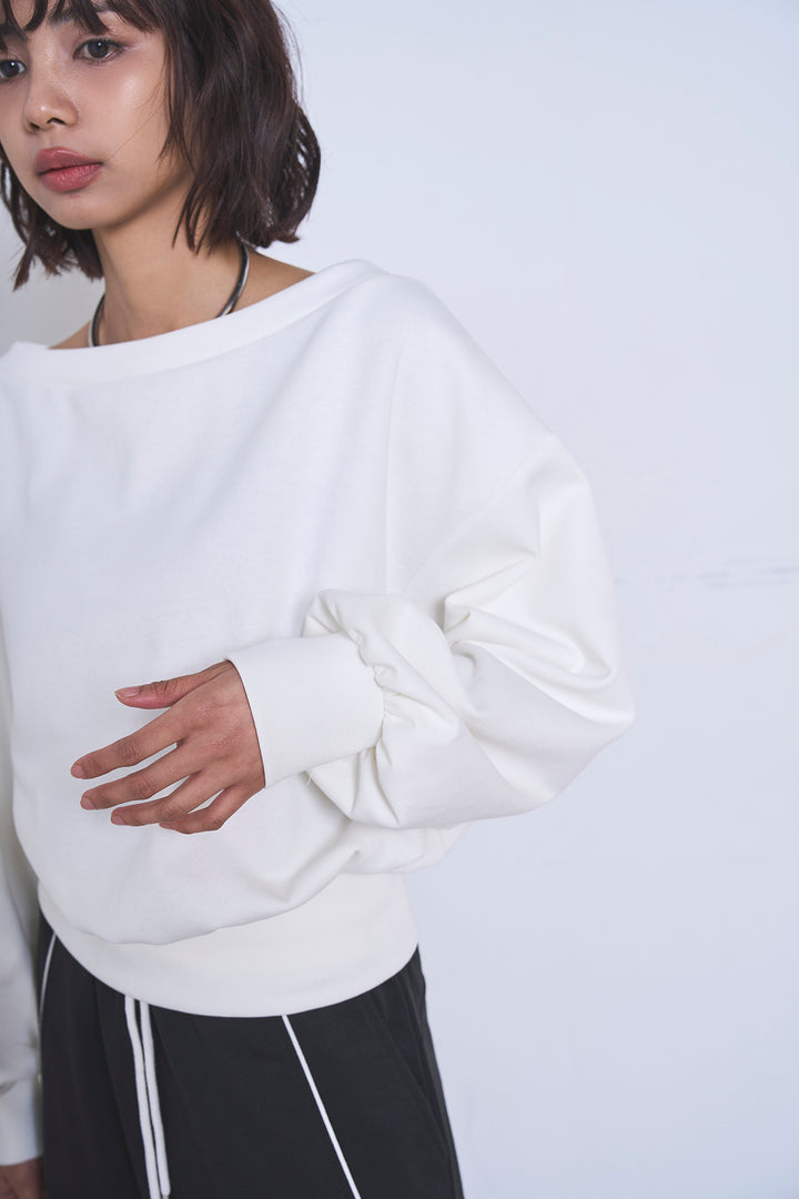 [SET]ワンショルスウェットプルオーバー+チェックウエスト巻きジョガーパンツ(2set)