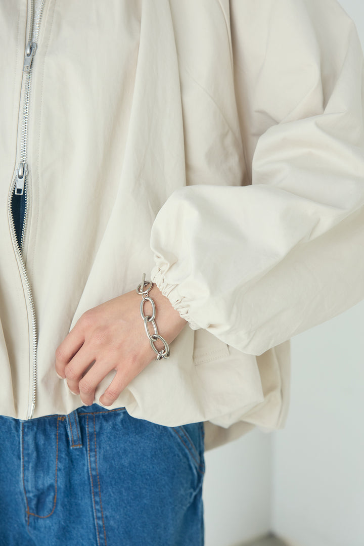 綿ツイルバルーンジャケット