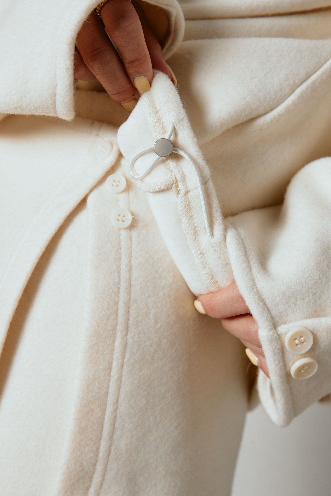 [SET]チェックマフラー付きニットSETUP