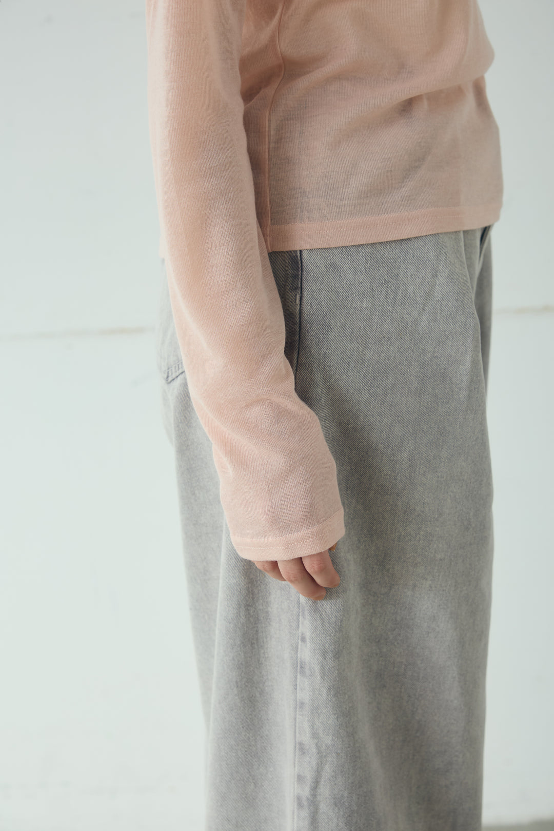 シアーフライスUネックプルオーバー