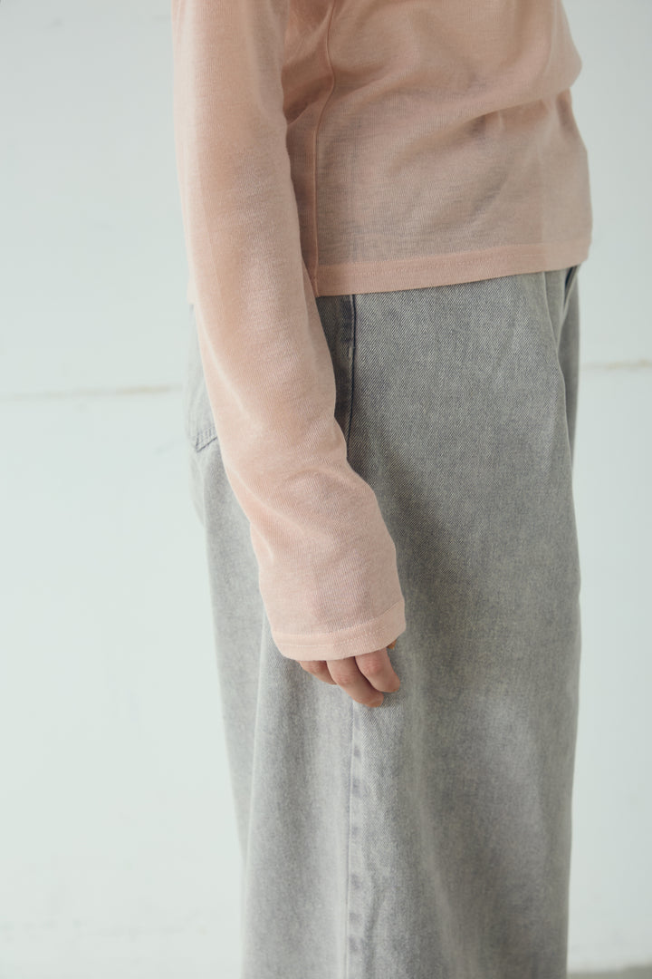 シアーフライスUネックプルオーバー