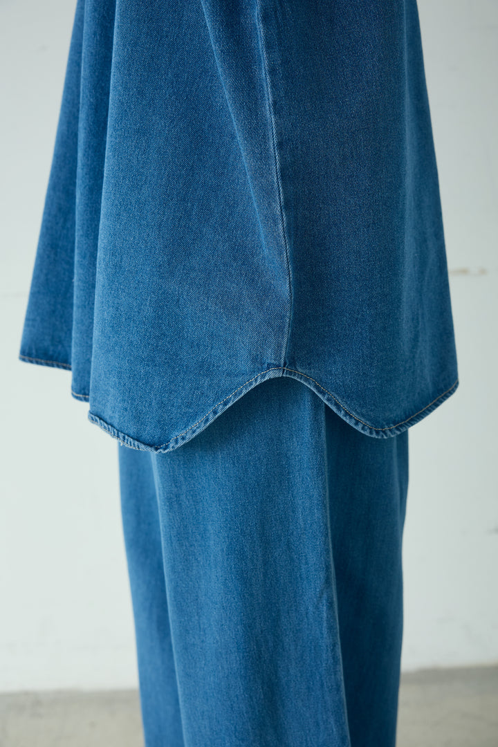 ライトオンスデニムシャツ