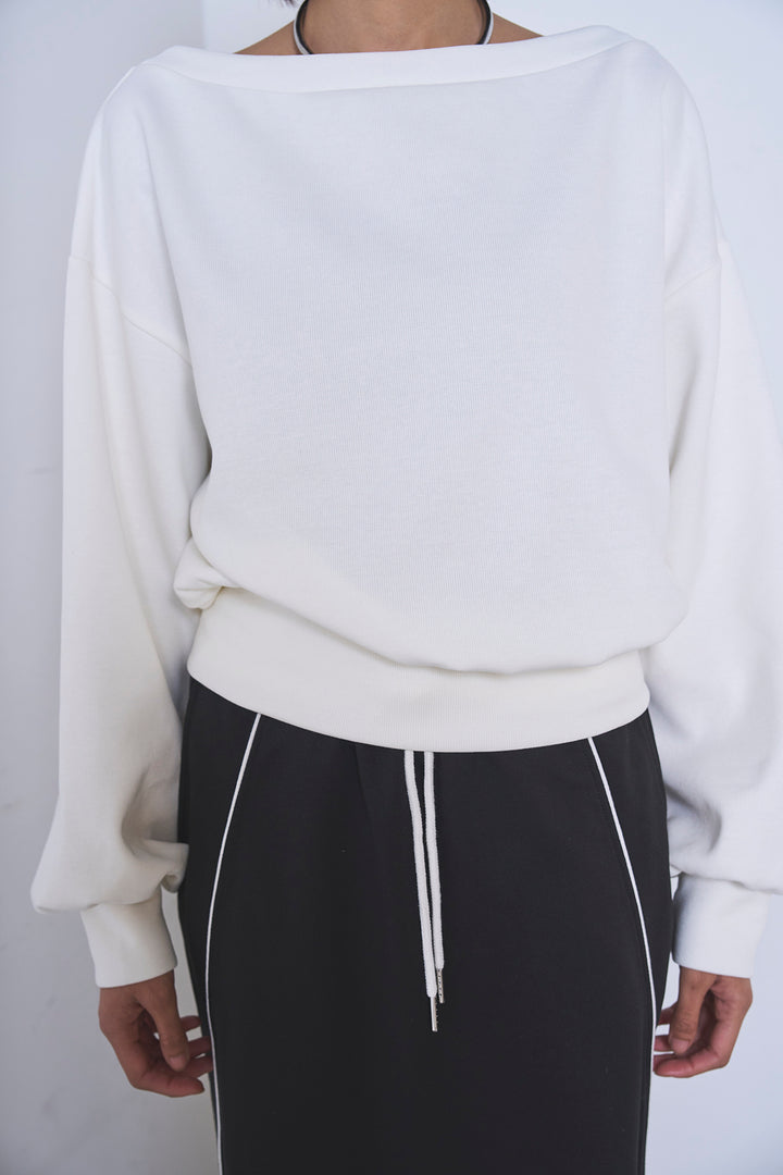 [SET]ワンショルスウェットプルオーバー+チェックウエスト巻きジョガーパンツ(2set)