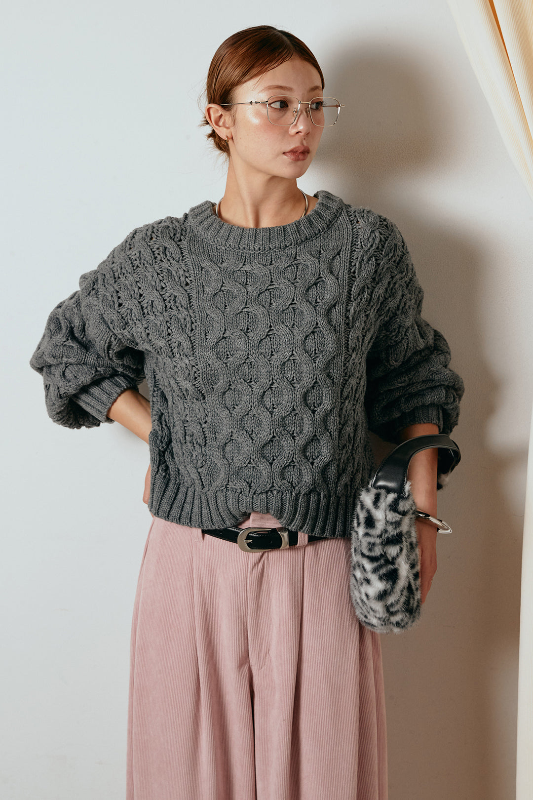 バルキーケーブルプルオーバー