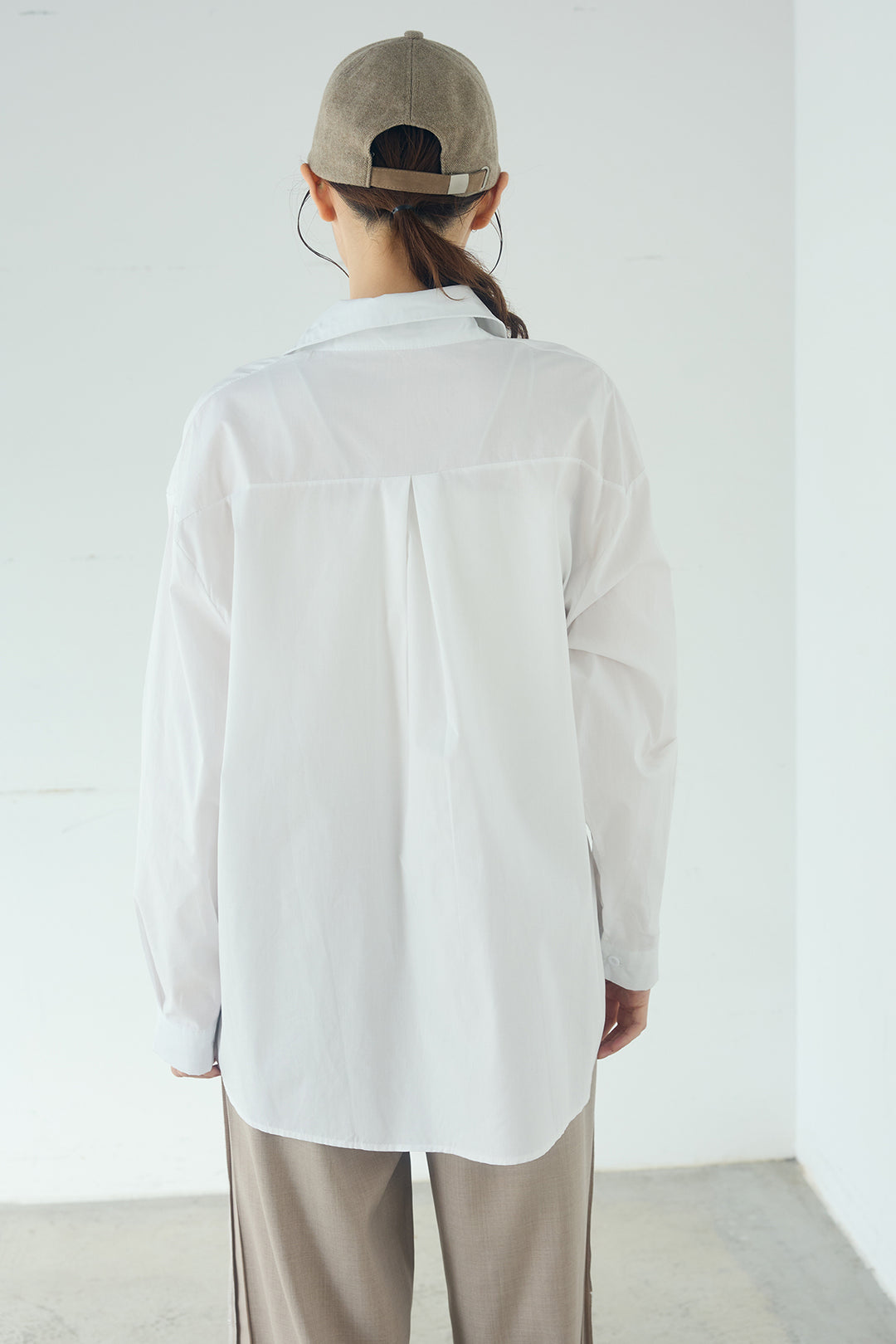 [SET]サイド留め具デザインシャツ+トラックイージーパンツ(2set)