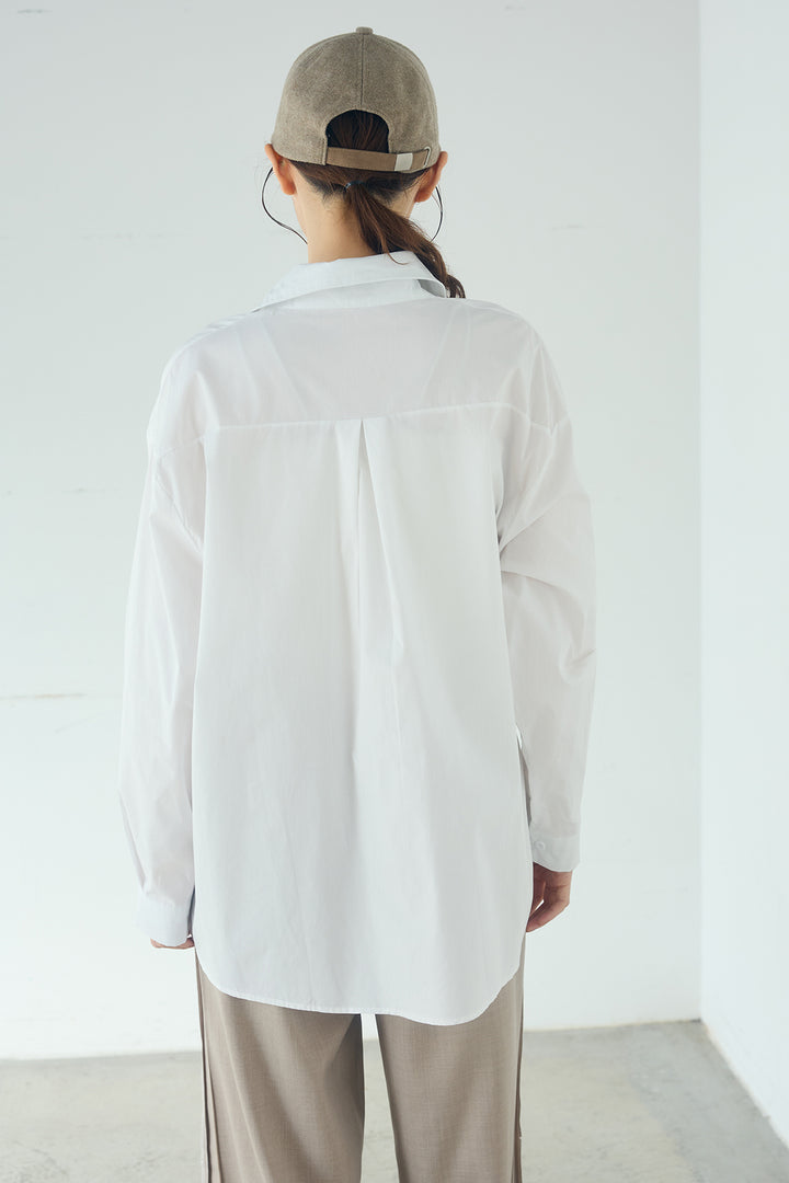 [SET]サイド留め具デザインシャツ+トラックイージーパンツ(2set)