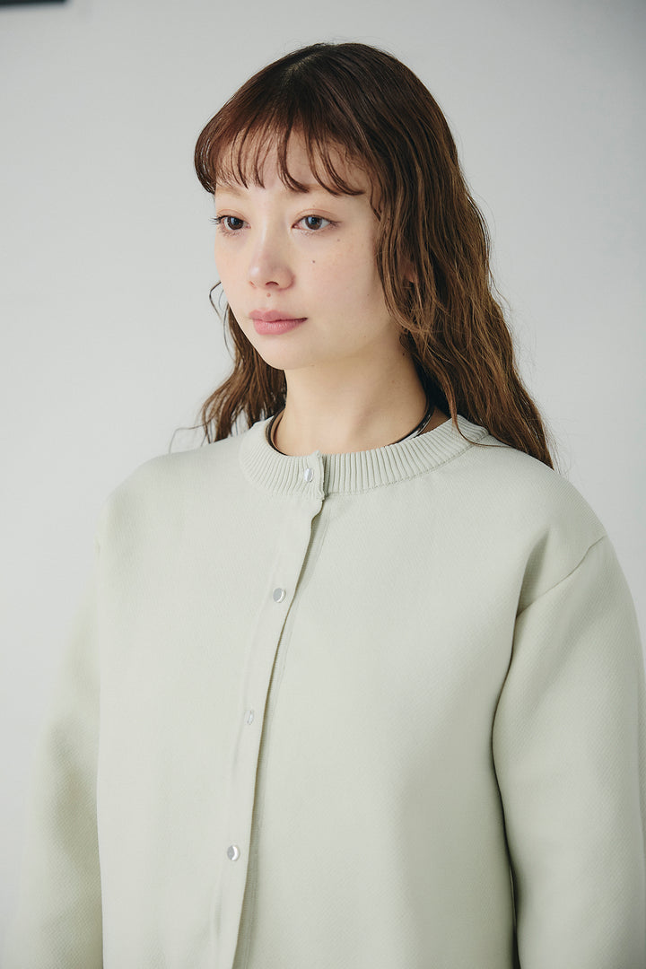 [SET]リバーシブル配色ニットカーディガン+ベルト付きツータックワイドパンツ(2set)