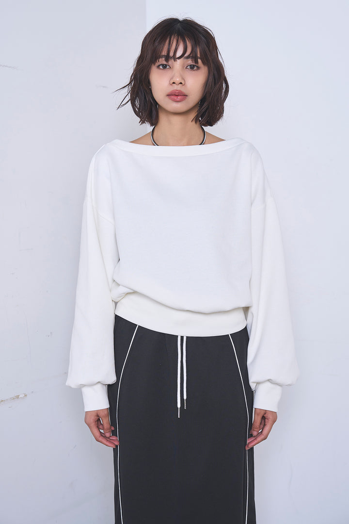 [SET]ワンショルスウェットプルオーバー+チェックウエスト巻きジョガーパンツ(2set)