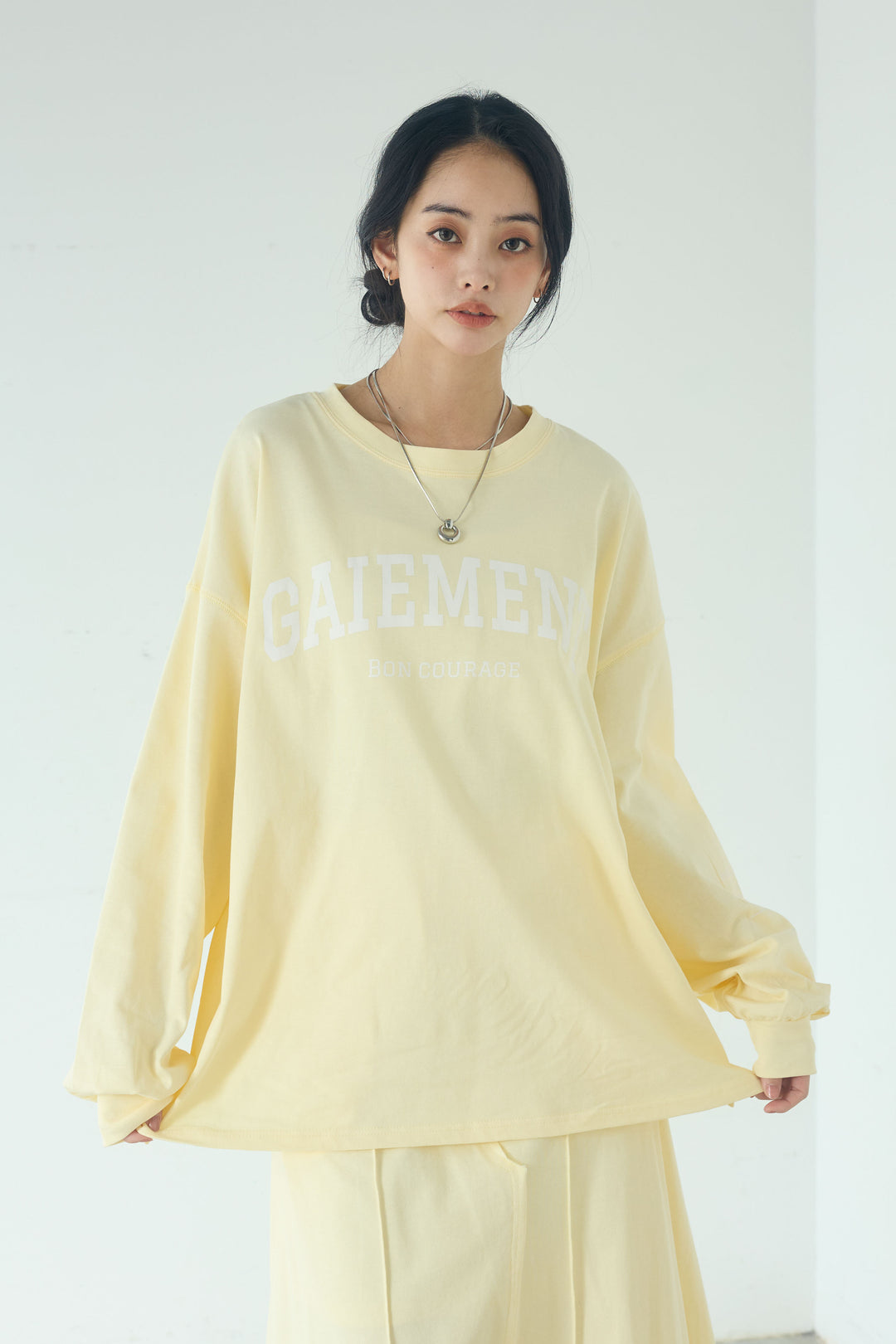 [SET]クリアダンボールプルオーバー+フロントロゴビッグプルオーバー(2set)