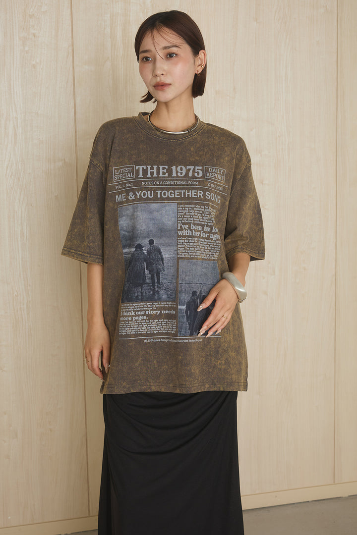 1975グラフィックTシャツ