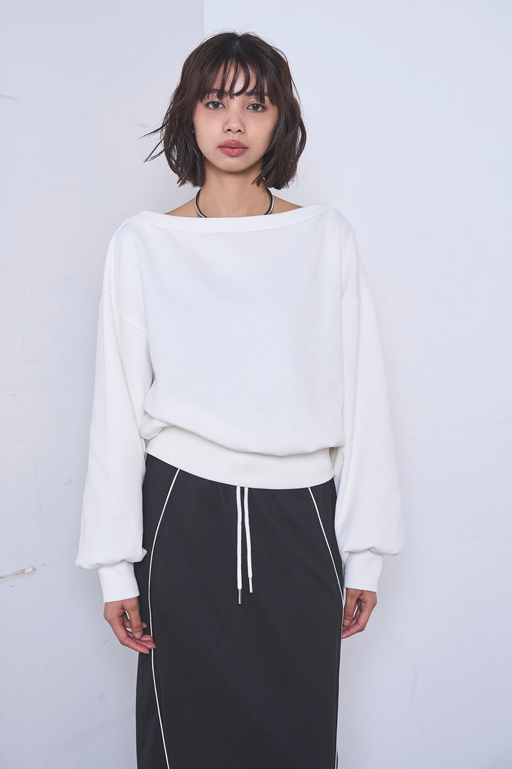 [SET]ワンショルスウェットプルオーバー+チェックウエスト巻きジョガーパンツ(2set)