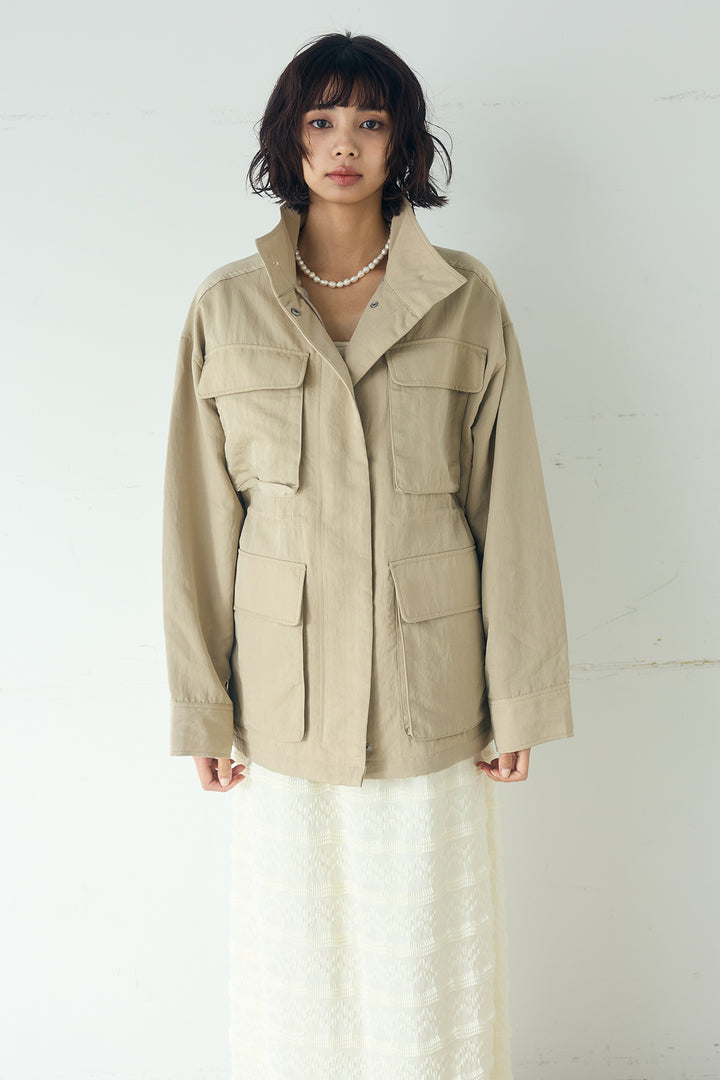ナイロンツイルフィールドジャケット