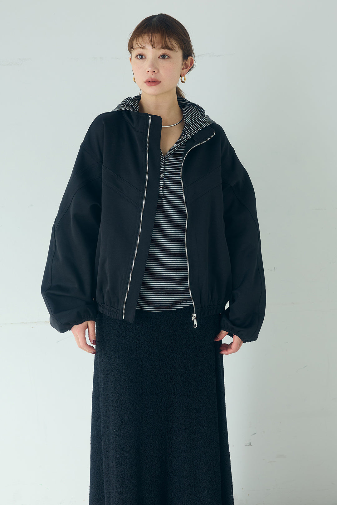 マルチ切り替えドルマンブルゾン